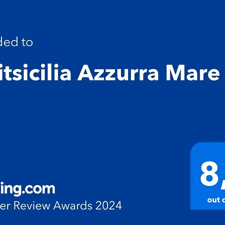 Visitsicilia Azzurra Mare Apartament